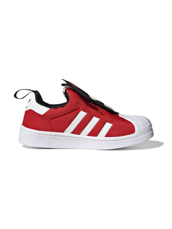 Кроссовки disney x superstar 360 little kid Adidas — изображение 2 из 4, красный/белый