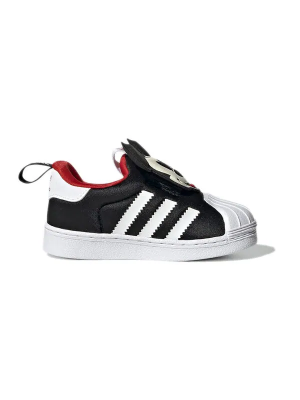 Кроссовки disney x superstar 360 Adidas — изображение 2 из 4, черный/белый