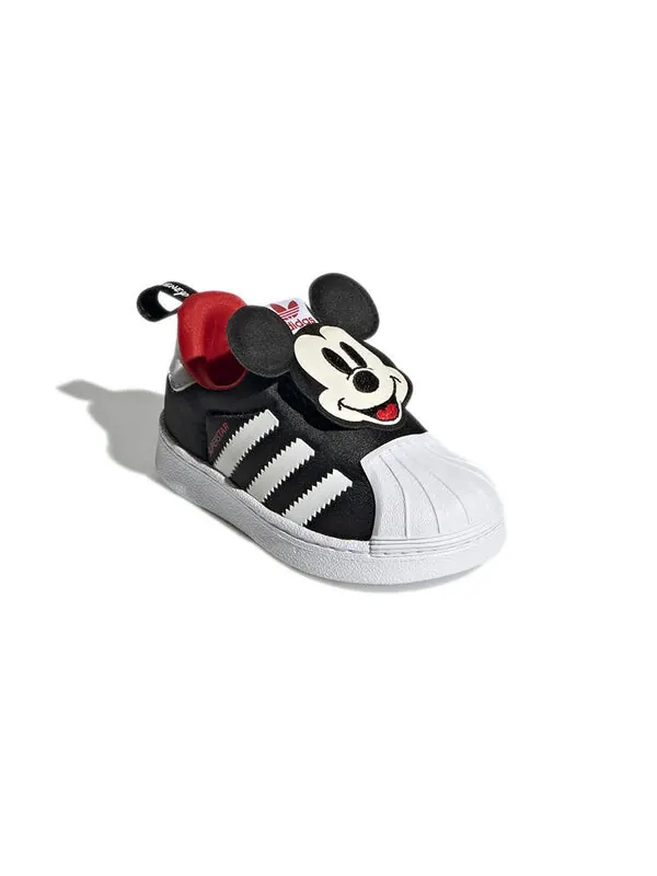 Кроссовки disney x superstar 360 Adidas — изображение 3 из 4, черный/белый