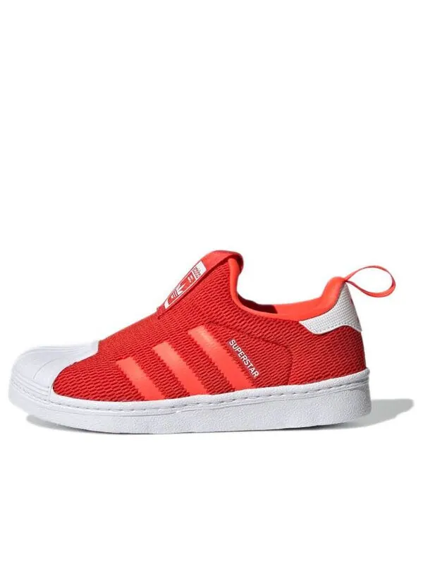 Кроссовки суперзвезда 360 j Adidas — изображение 1 из 4, красный/белый