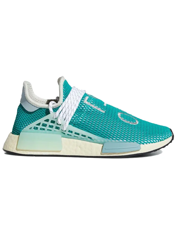 Кроссовки adidas x Pharrell NMD Hu 'Dash Green' Q46466 — изображение 2 из 5, зеленый
