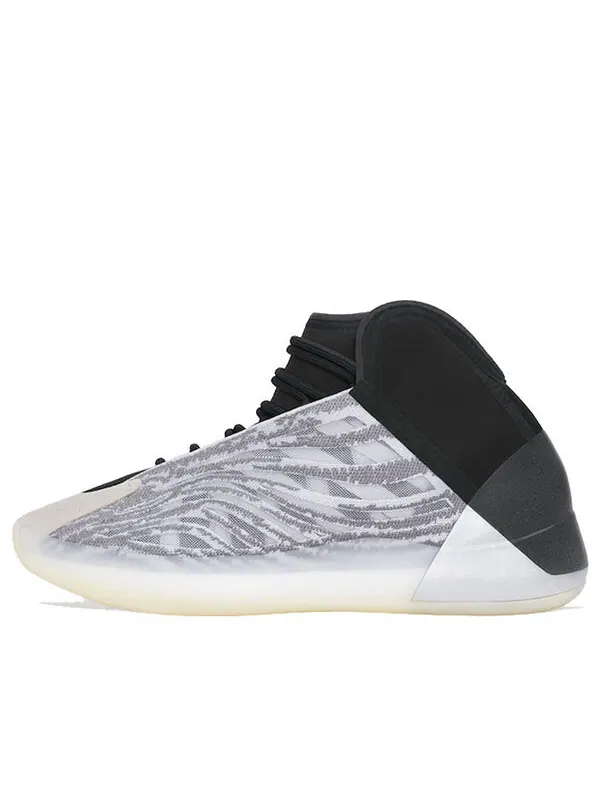 Кроссовки квантовые Adidas Yeezy — изображение 1 из 4, серебристый/черный