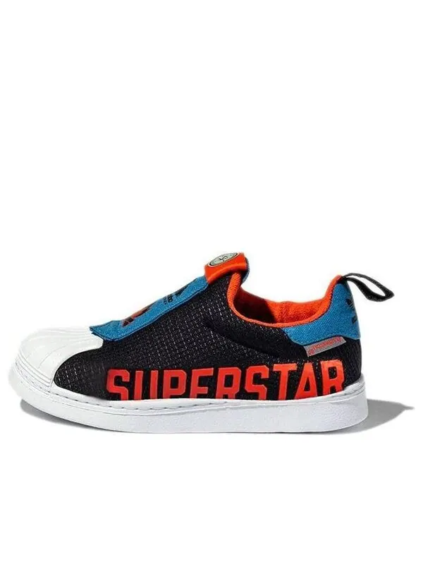 Кроссовки суперзвезда 360 xj Adidas — изображение 1 из 4, черный/оранжевый/белый