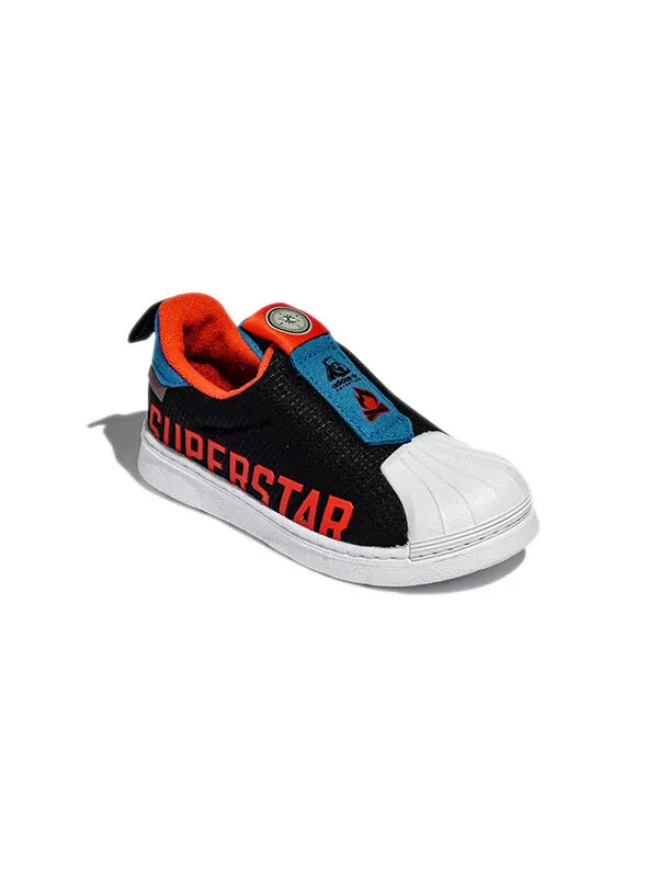 Кроссовки суперзвезда 360 xi Adidas — изображение 3 из 4, черный/оранжевый/белый