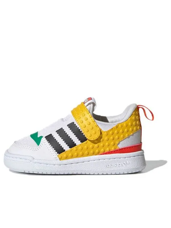 Кроссовки lego x форум 360 Adidas — изображение 1 из 4, белый/черный/желтый