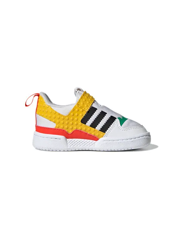 Кроссовки lego x форум 360 Adidas — изображение 2 из 4, белый/черный/желтый