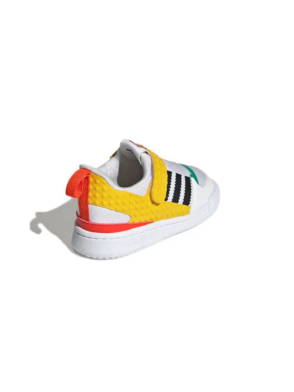 Кроссовки lego x форум 360 Adidas — изображение 4 из 4, белый/черный/желтый