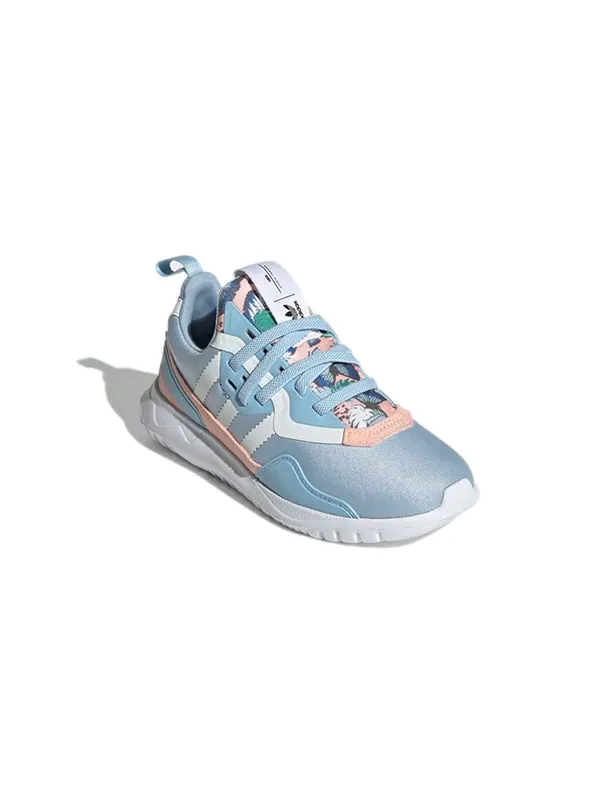 Кроссовки her studio london x original flex little kid 'colorful blossoms' Adidas — изображение 3 из 4, светлый синий