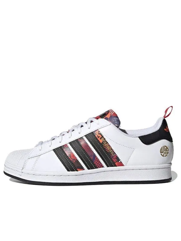 Кроссовки суперзвезда Adidas — изображение 1 из 4, белый/черный