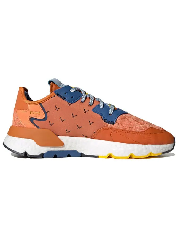 Кроссовки ninja x nite jogger Adidas — изображение 2 из 4, оранжевый