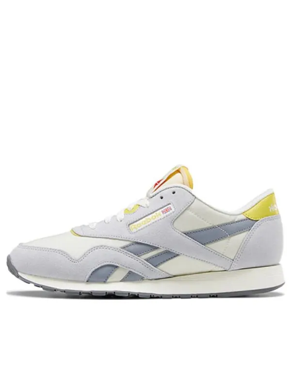 Кроссовки classic nylon sneakers grey Reebok — изображение 1 из 4, серый
