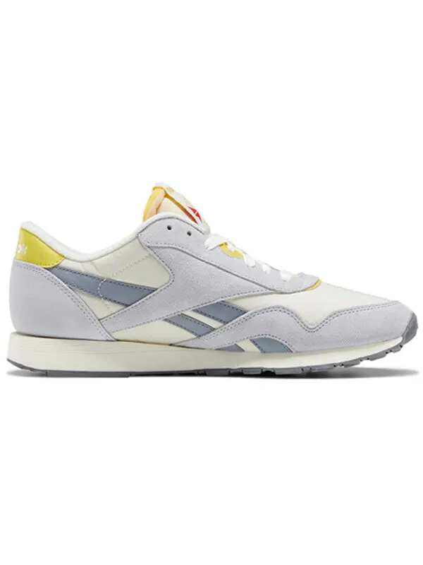 Кроссовки classic nylon sneakers grey Reebok — изображение 2 из 4, серый