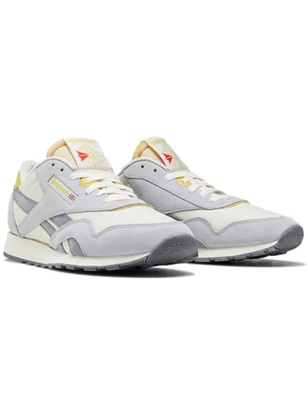Кроссовки classic nylon sneakers grey Reebok — изображение 3 из 4, серый