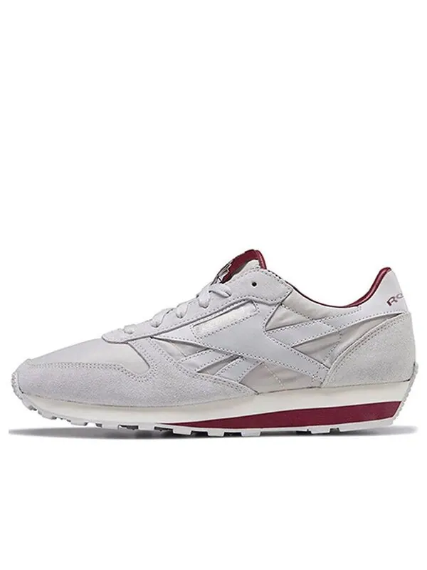 Кроссовки classic leather az 'grey merlot' Reebok — изображение 1 из 4, серый