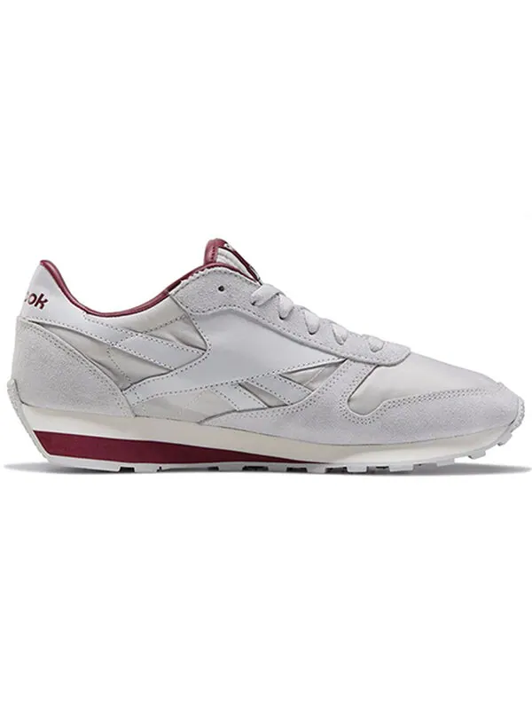 Кроссовки classic leather az 'grey merlot' Reebok — изображение 2 из 4, серый