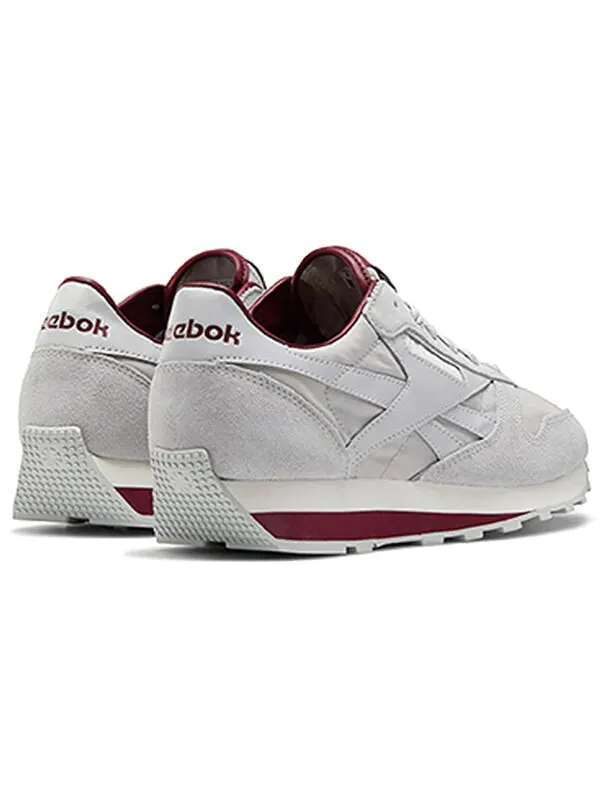 Кроссовки classic leather az 'grey merlot' Reebok — изображение 4 из 4, серый