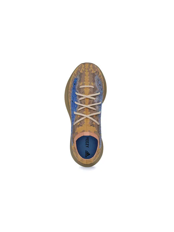 Кроссовки Boost 380 Adidas Yeezy — изображение 3 из 4, синий/коричневый