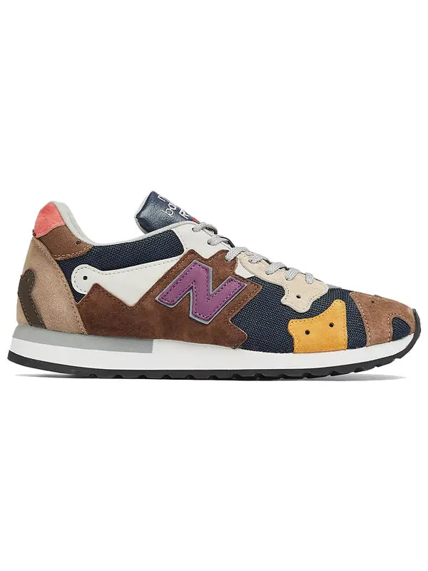 Кроссовки 770 сделано в Англии New Balance — изображение 2 из 4, коричневый/синий