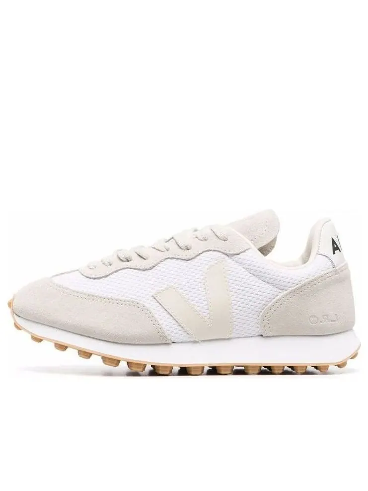 Кроссовки Veja Rio Branco Lace-Up Sneakers 'Beige White' — изображение 1 из 4, белый
