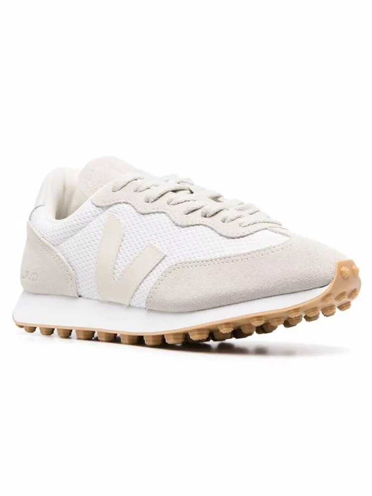 Кроссовки Veja Rio Branco Lace-Up Sneakers 'Beige White' — изображение 2 из 4, белый