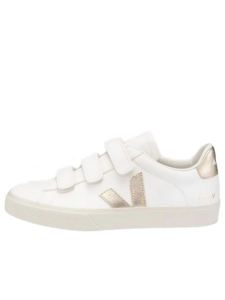 Кроссовки Veja Recife Low-Top Sneakers 'White Gold' — изображение 1 из 3, белый