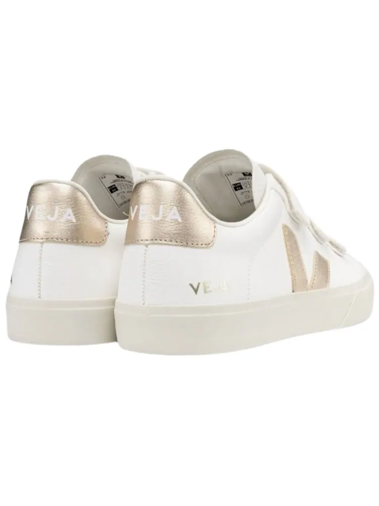 Кроссовки Veja Recife Low-Top Sneakers 'White Gold' — изображение 3 из 3, белый