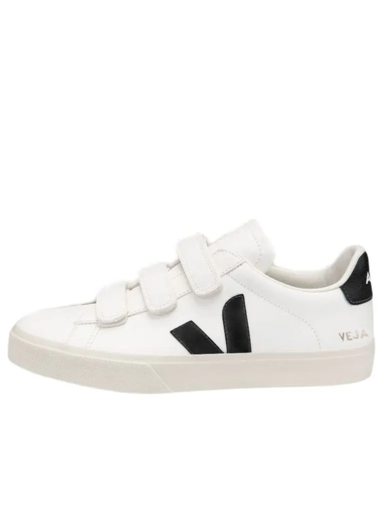 Кроссовки Veja Recife Low-Top Sneakers 'White Black' — изображение 1 из 4, белый