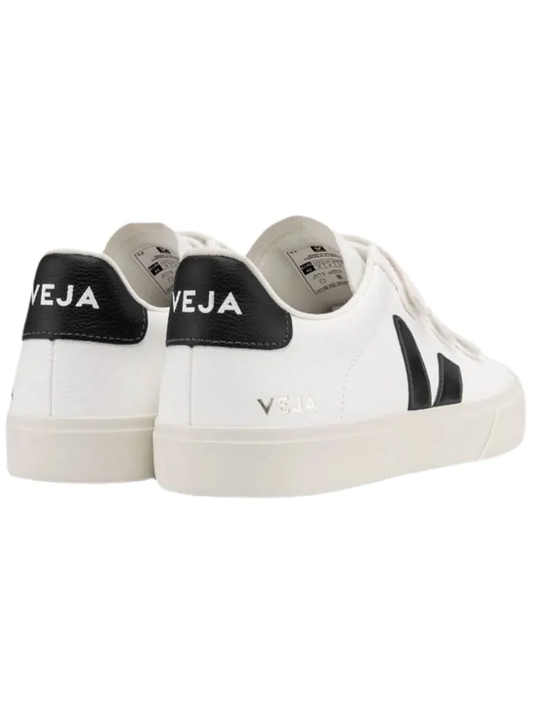 Кроссовки Veja Recife Low-Top Sneakers 'White Black' — изображение 4 из 4, белый