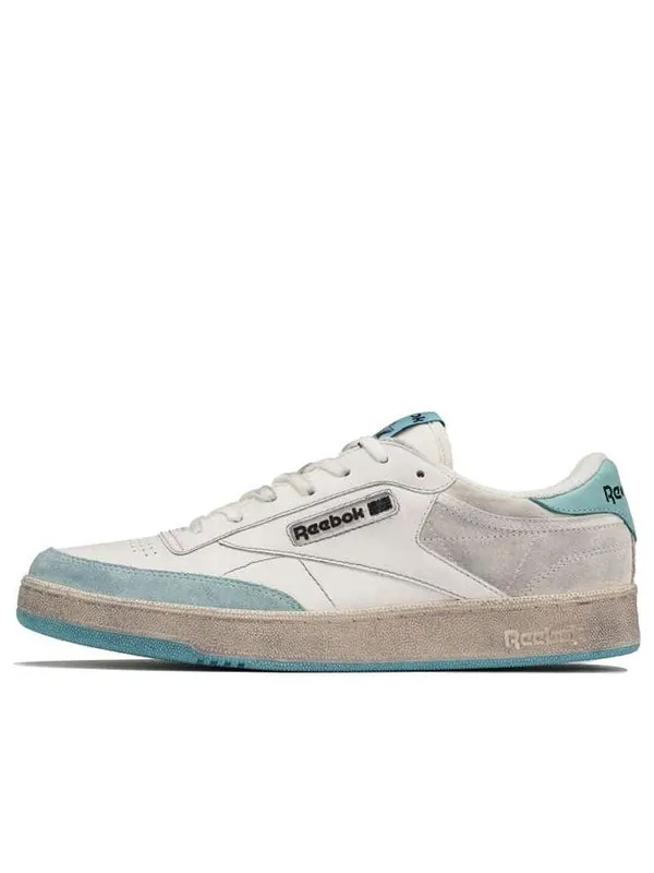 Кроссовки ltd club c vintage low-top 'white grey blue' Reebok — изображение 1 из 4, белый/серый/синий