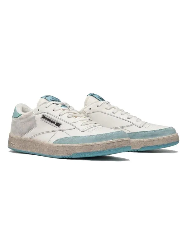 Кроссовки ltd club c vintage low-top 'white grey blue' Reebok — изображение 3 из 4, белый/серый/синий