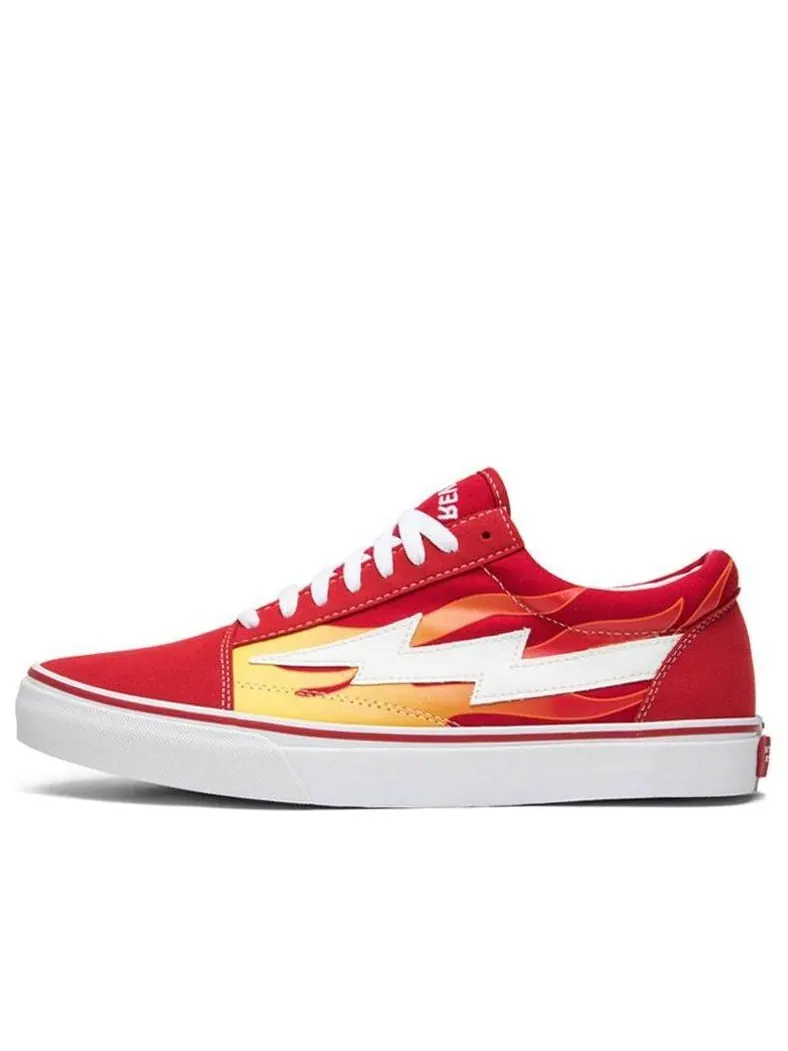Кроссовки Revenge X Storm Low Top 'Red Flame' — красный