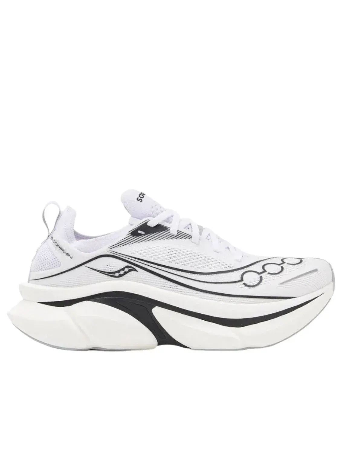 Мужские кроссовки для бега с шнуровкой Endorphin Elite 3 Saucony — изображение 2 из 5, белый