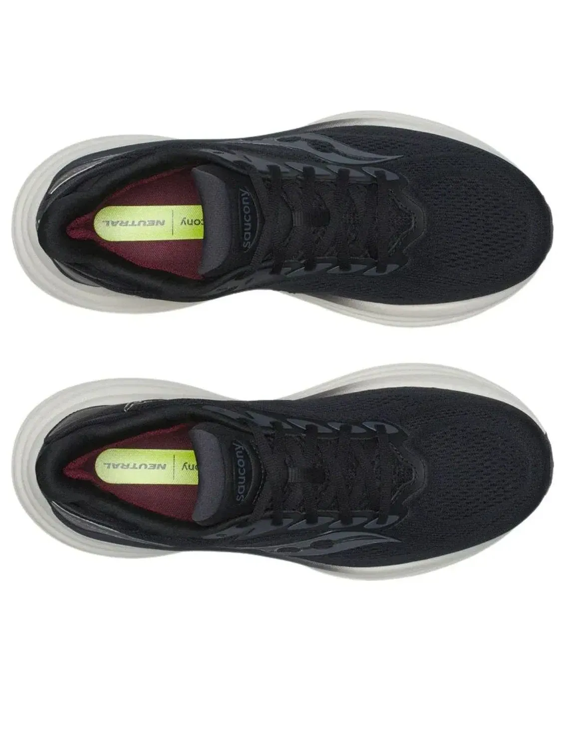 Мужские кроссовки для бега с шнуровкой Triumph 24 Saucony — изображение 3 из 5, черный