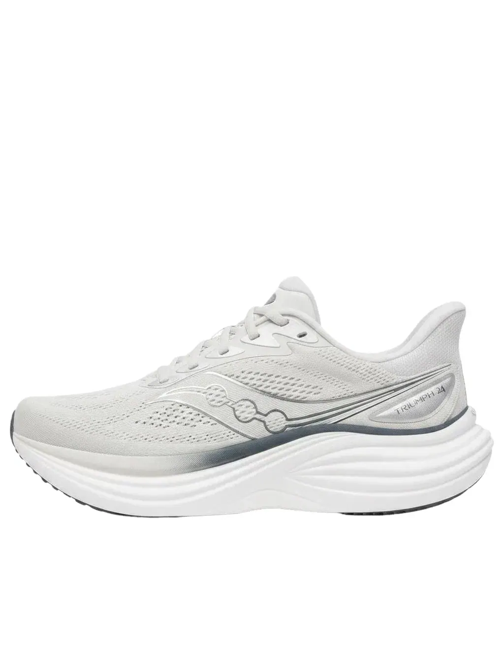 Мужские кроссовки для бега с шнуровкой Triumph 24 Saucony — изображение 1 из 6, белый
