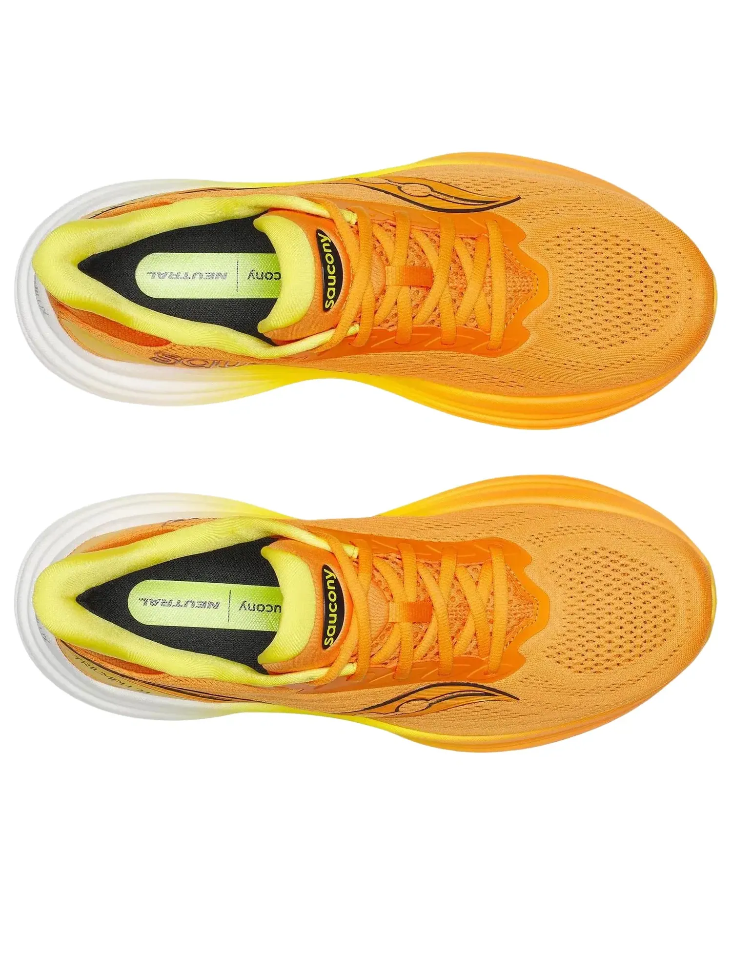Мужские кроссовки беговые с шнуровкой Triumph 24 Saucony — изображение 4 из 6, оранжевый