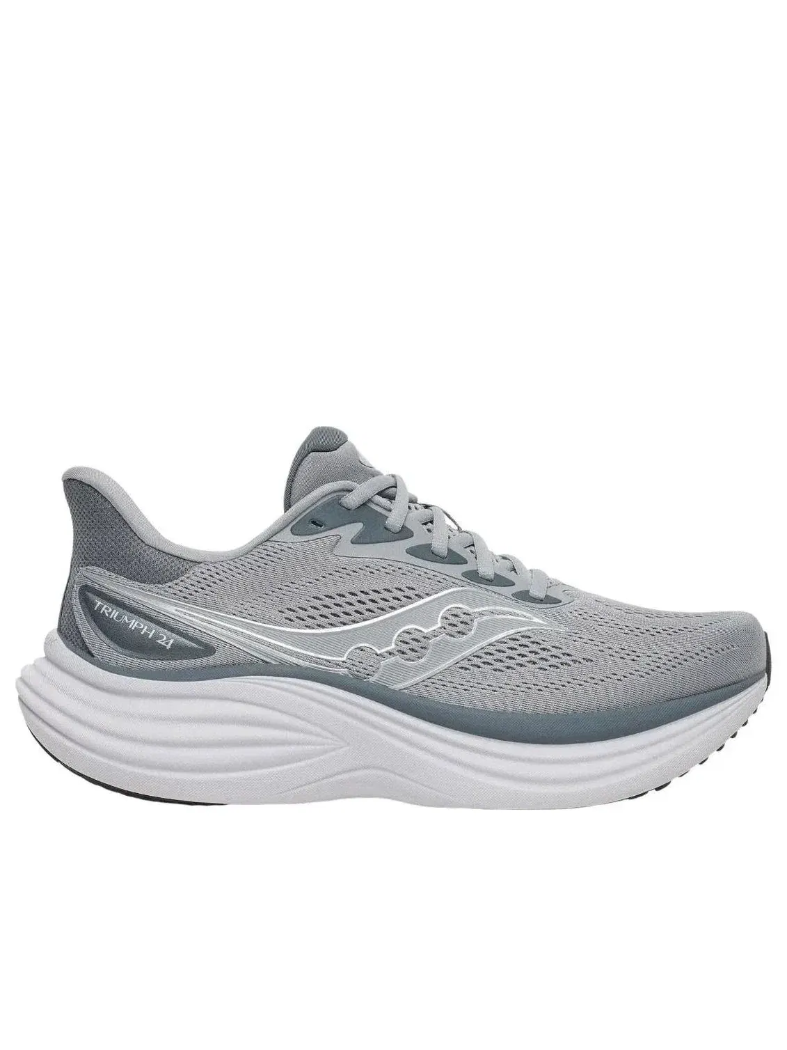 Мужские кроссовки для бега с шнуровкой Triumph 24 Saucony — изображение 2 из 5, серый