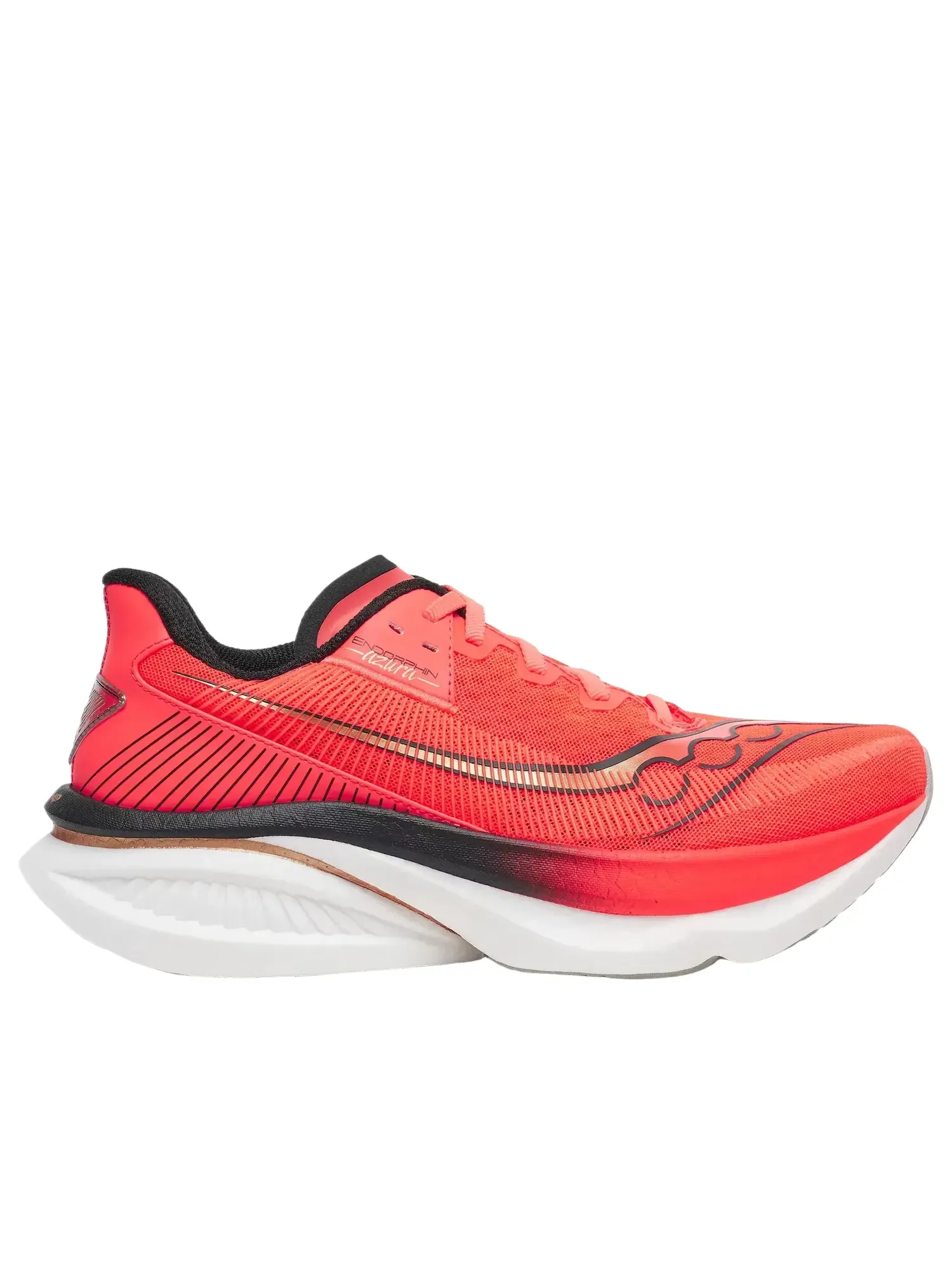 Кроссовки Saucony Endorphin Azura 'Vizired Black' S101329-1043 — изображение 2 из 6, красный