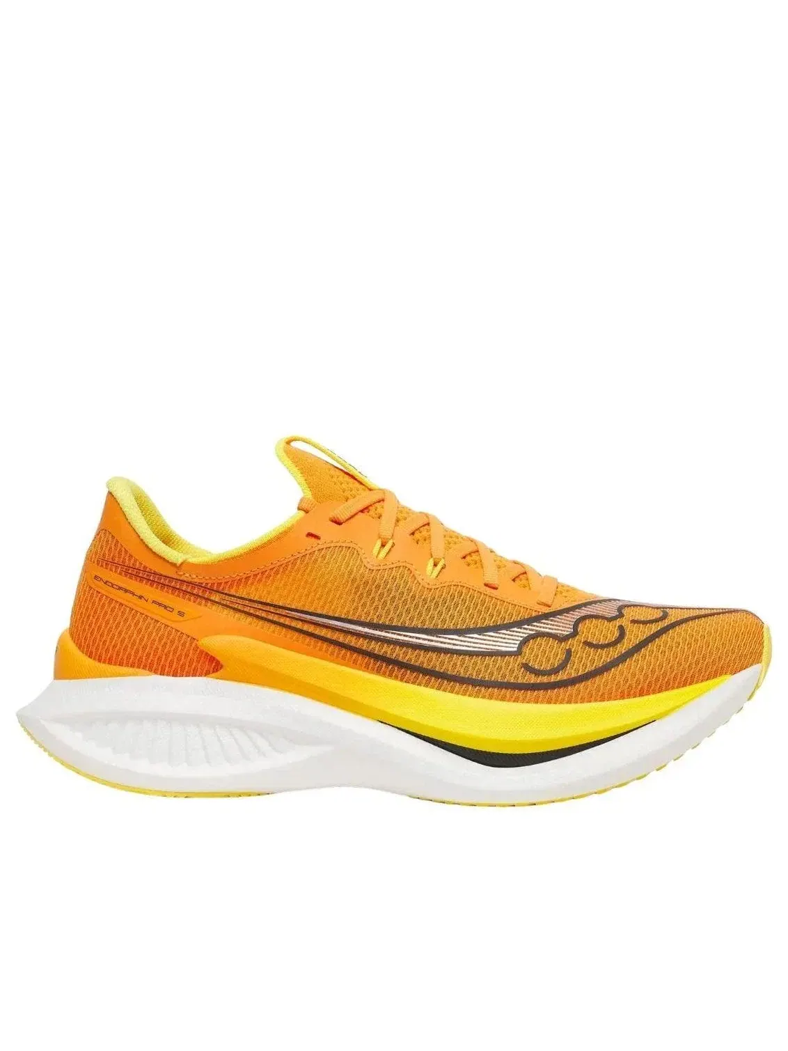 Мужские кроссовки для бега с сетчатым верхом Endorphin Pro 5 Fuego Saucony — изображение 2 из 5, оранжевый