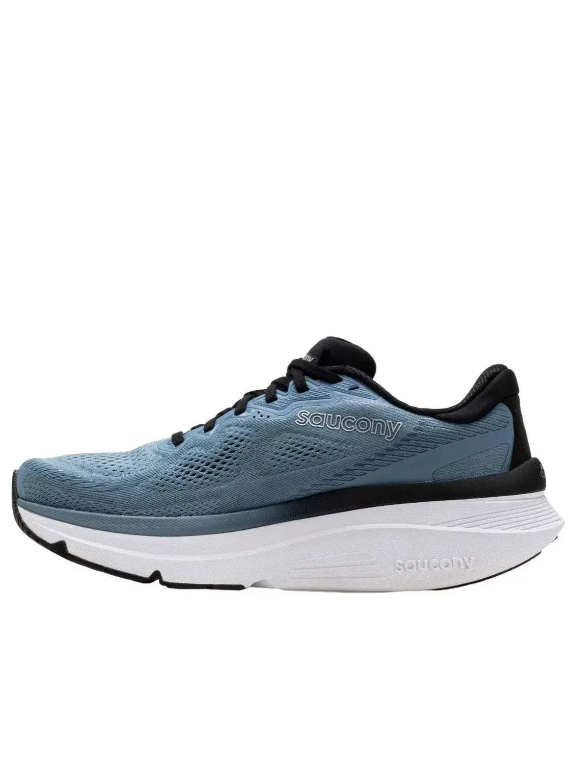 Мужские кроссовки для бега с шнуровкой Guide Windward Black Saucony — изображение 1 из 5, синий