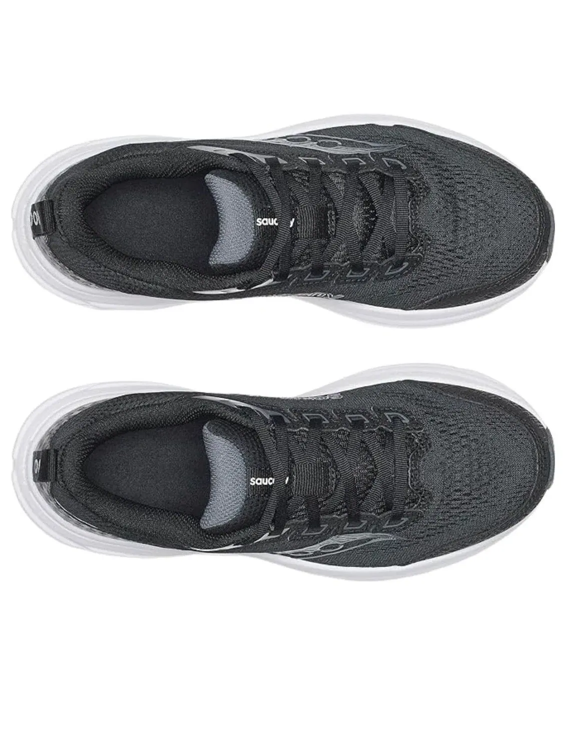 Мужские кроссовки для бега с сетчатым верхом Saucony Cohesion 19 — изображение 3 из 5, черный