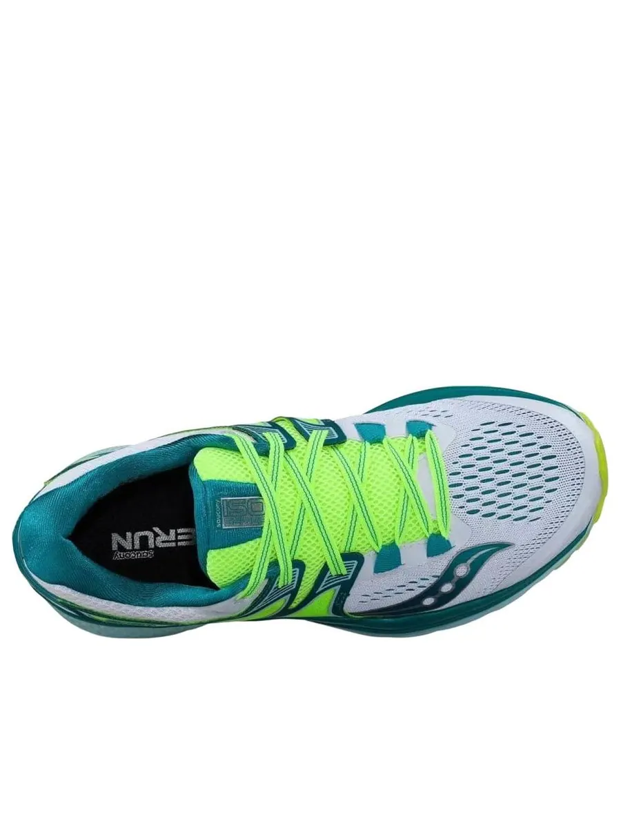 Кроссовки (WMNS) Saucony Triumph ISO 3 'Green Yellow' — изображение 4 из 5, зеленый