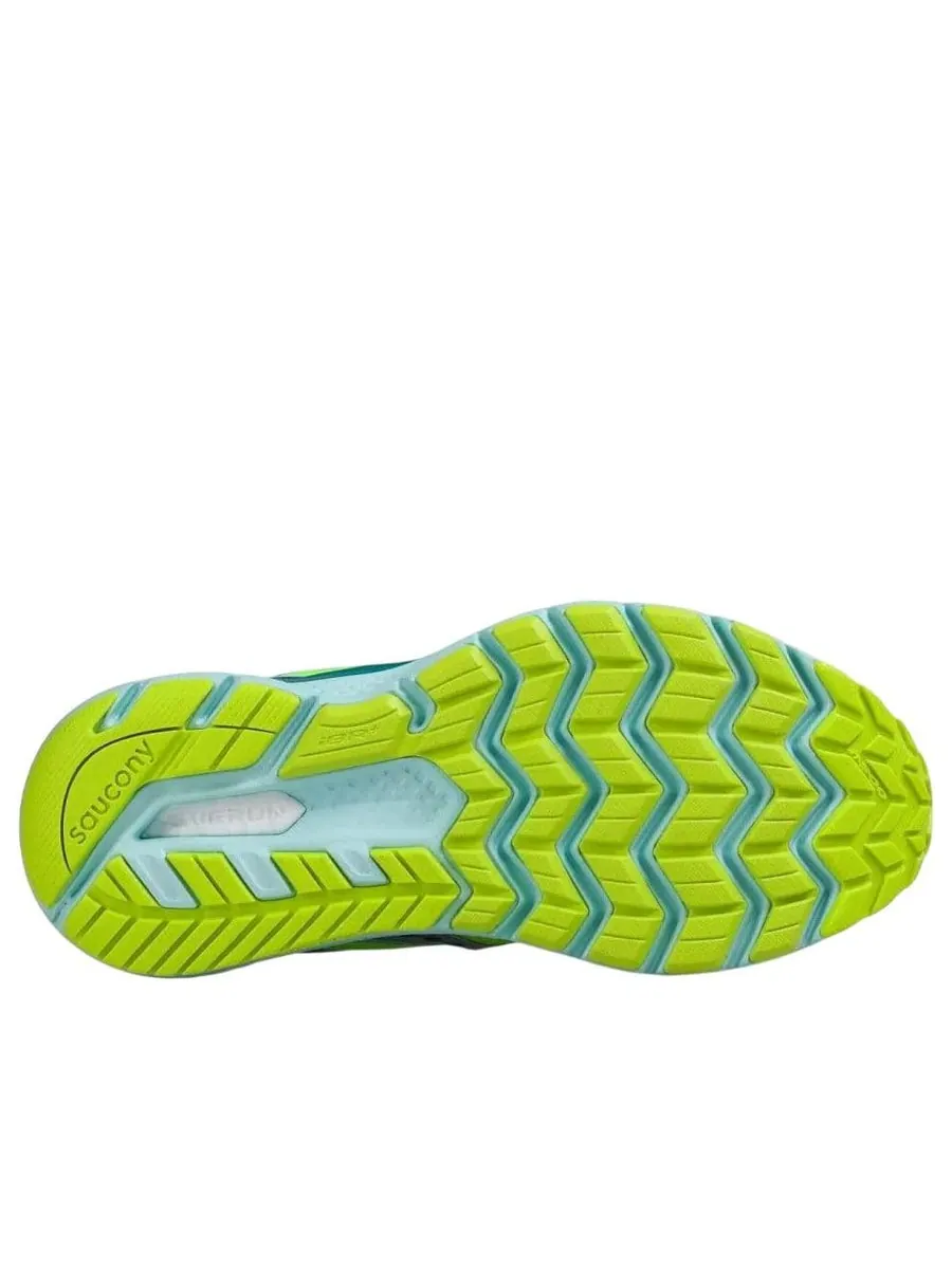 Кроссовки (WMNS) Saucony Triumph ISO 3 'Green Yellow' — изображение 5 из 5, зеленый