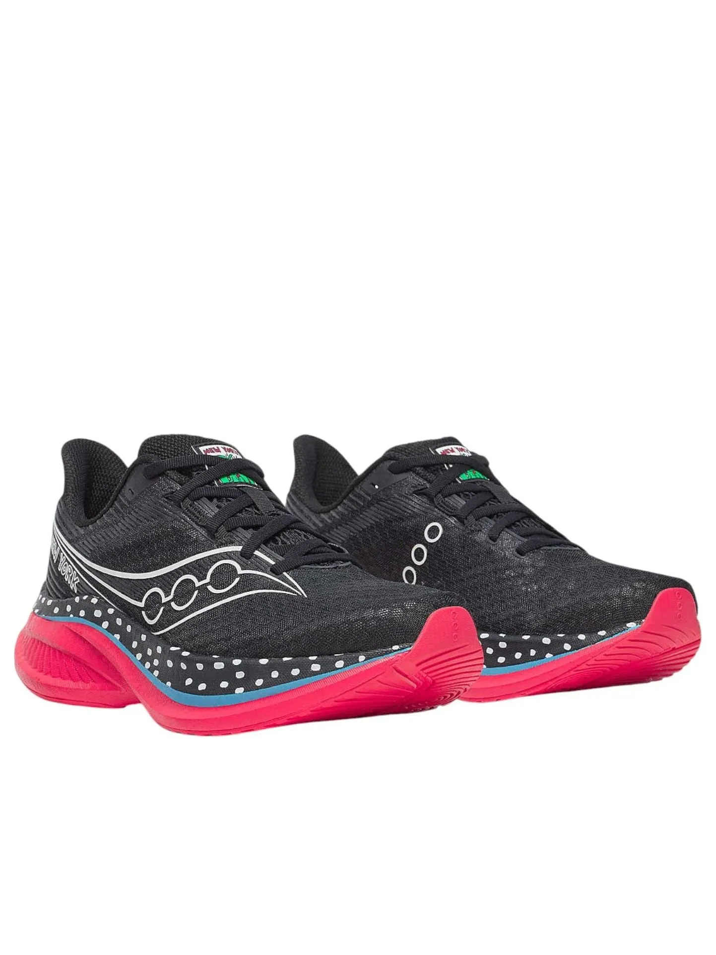 (WMNS) Saucony x Keith Haring NYC Endorphin Speed 5 'Black Red' — изображение 2 из 5, черный/красный