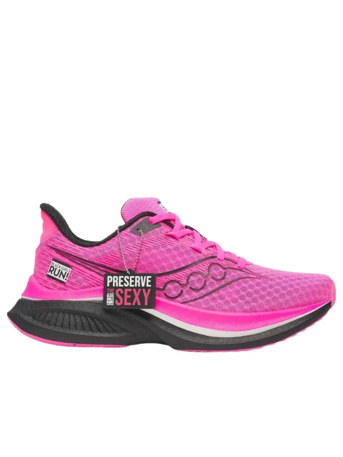 Кроссовки Saucony x Black Girls Run Endorphin Speed 5 'Hot Pink Black' S11007-450 — изображение 2 из 5, розовый