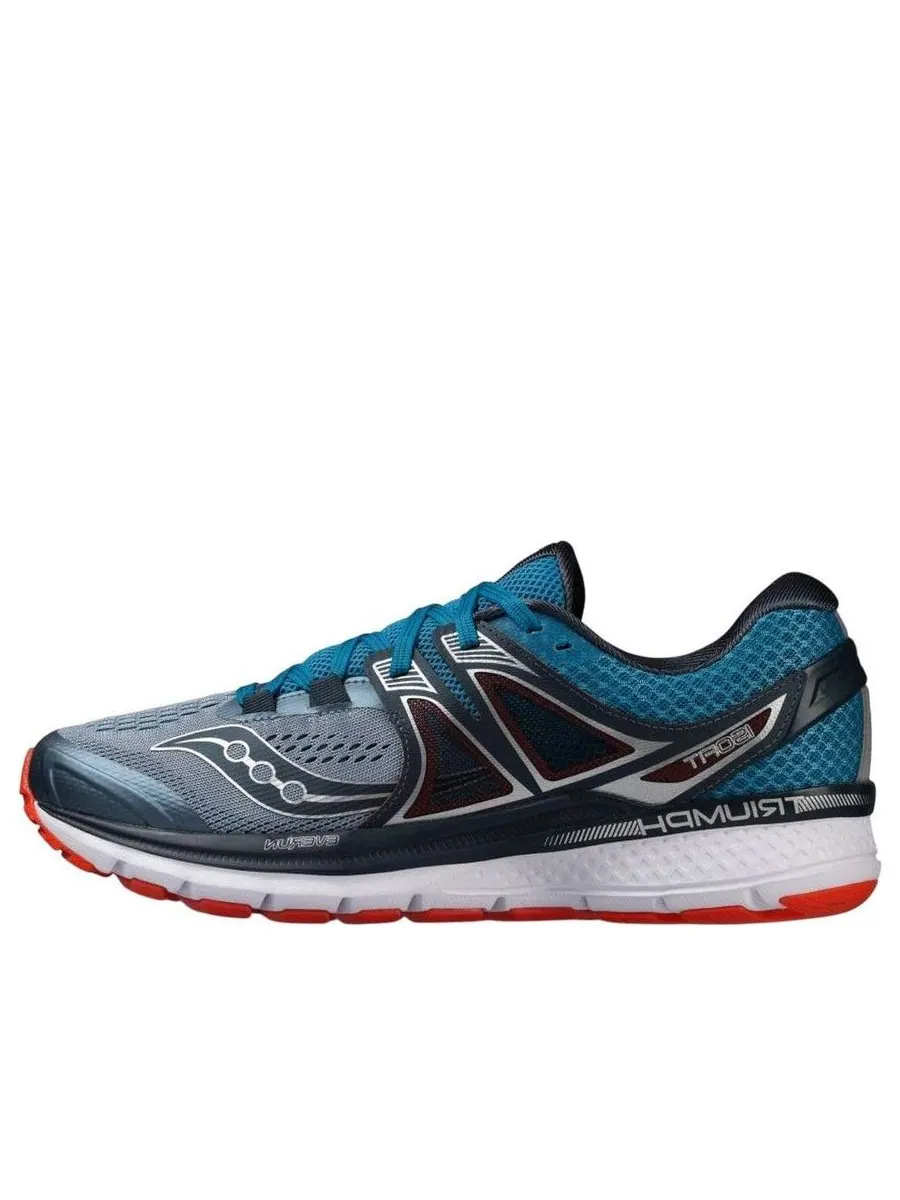 Кроссовки Saucony Triumph ISO 3 'Grey Blue' — изображение 1 из 5, серый