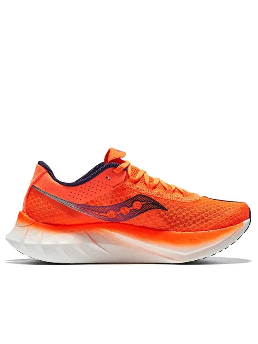 Кроссовки Saucony Endorphin Pro 4 'Viziorange' — изображение 2 из 5, оранжевый