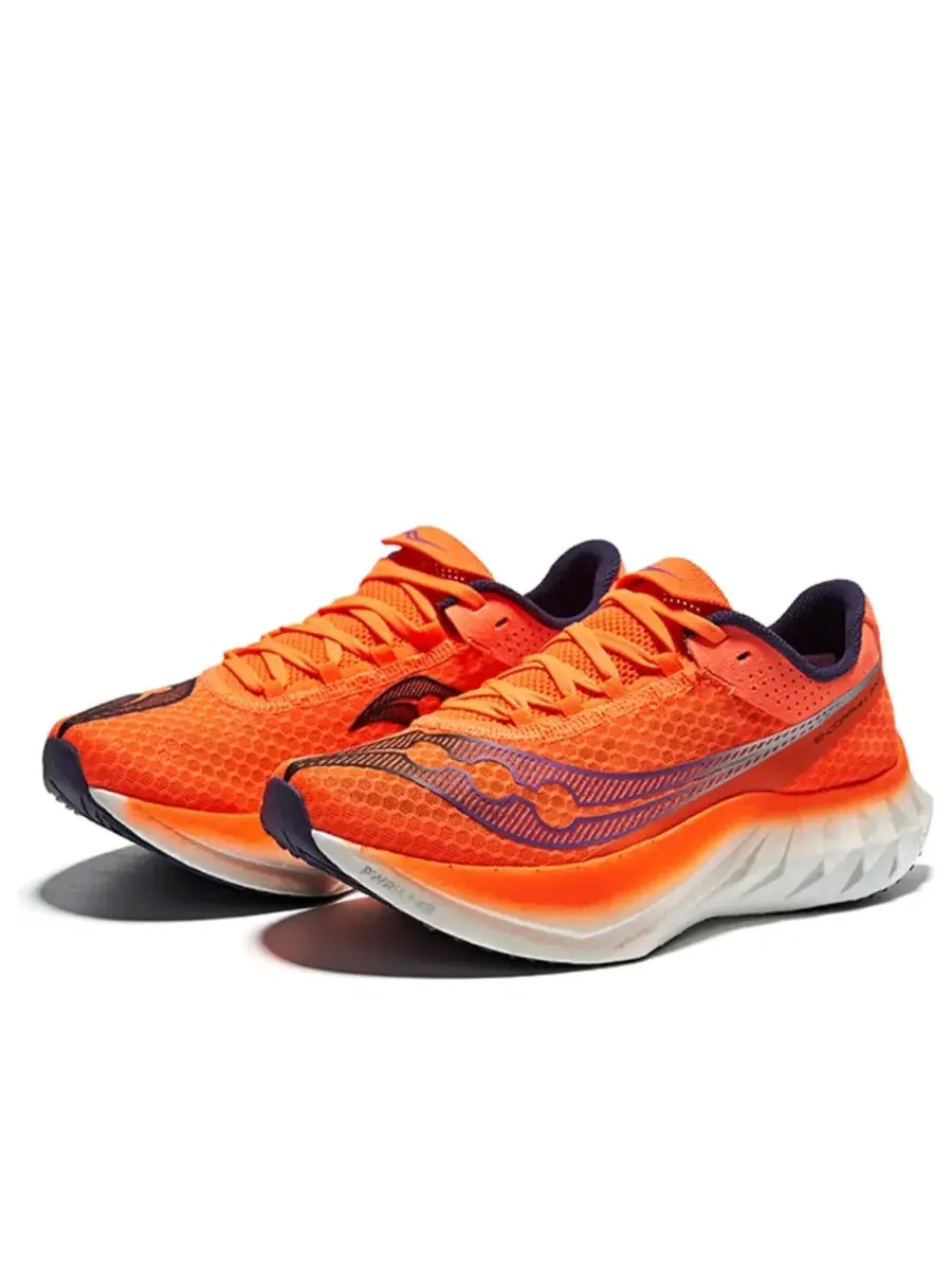 Кроссовки Saucony Endorphin Pro 4 'Viziorange' — изображение 3 из 5, оранжевый