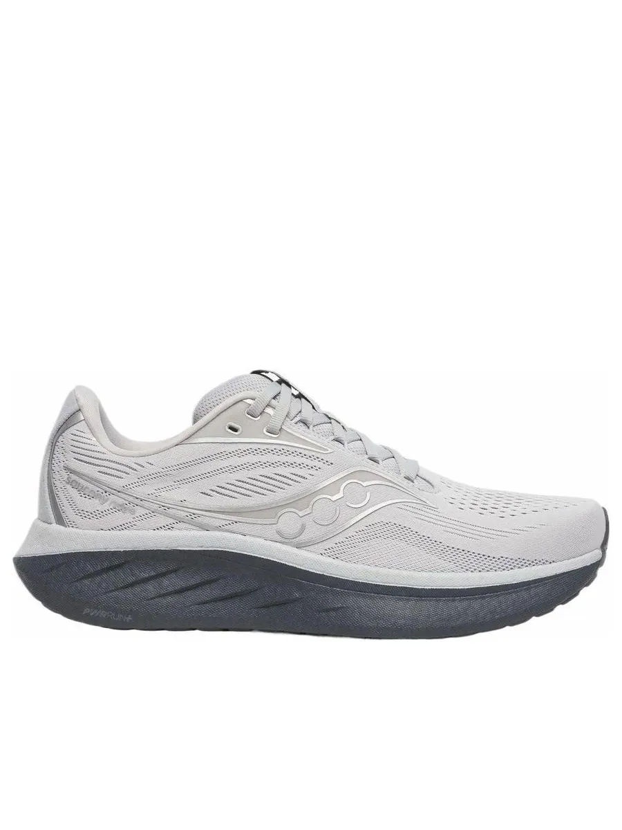 Кроссовки Saucony Ride 18 'Cloud Shadow' — изображение 2 из 6, серый
