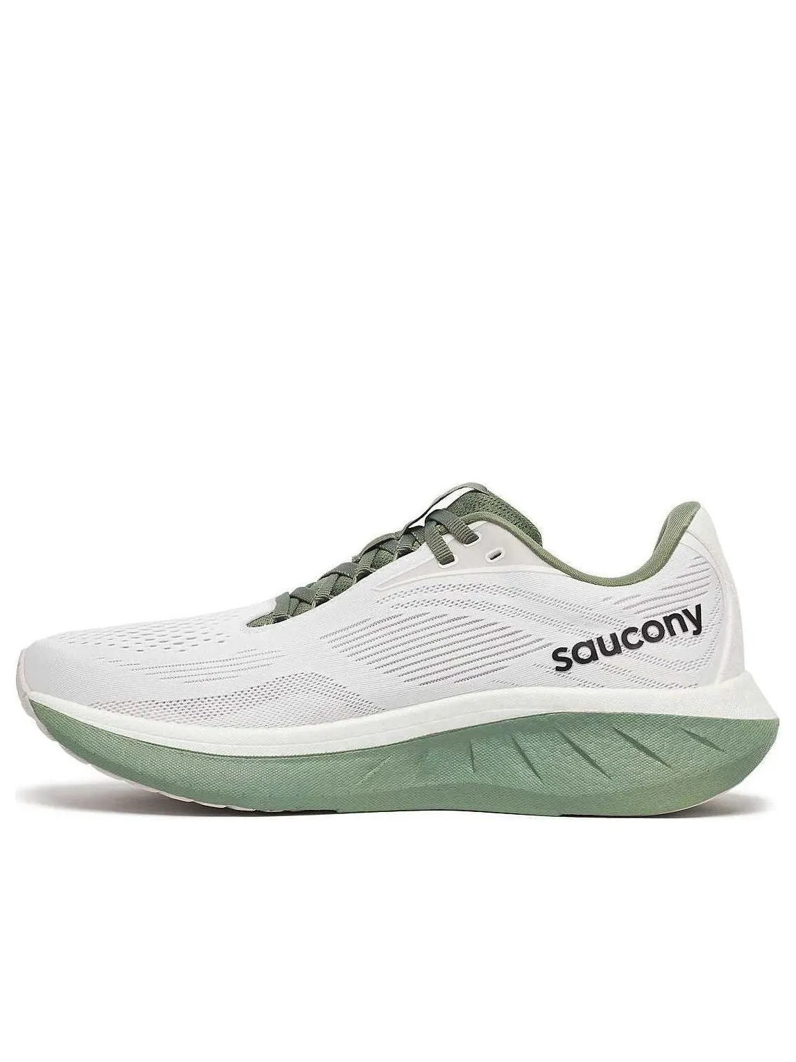 Saucony Саукон Ride 18 'White Olivine' — изображение 1 из 6, белый