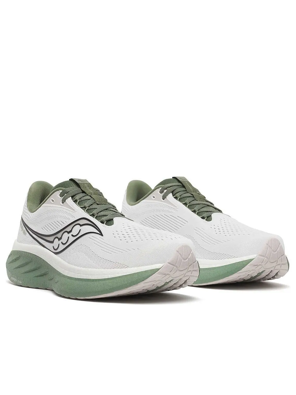Saucony Саукон Ride 18 'White Olivine' — изображение 2 из 6, белый